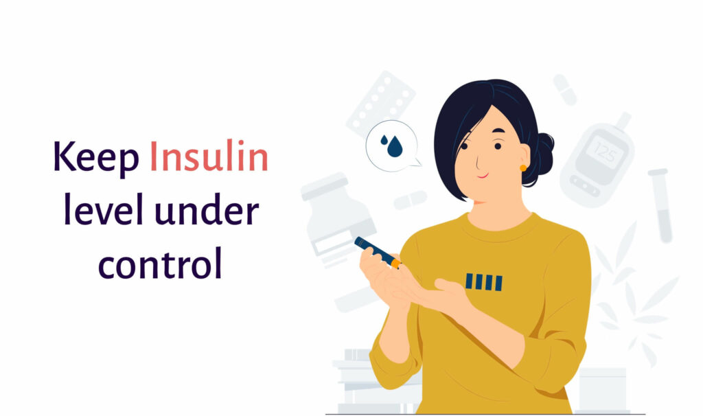 Insulin level under control