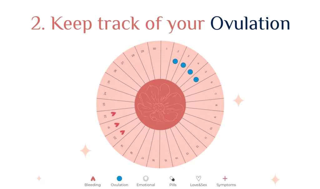 Keep track of your ovulation