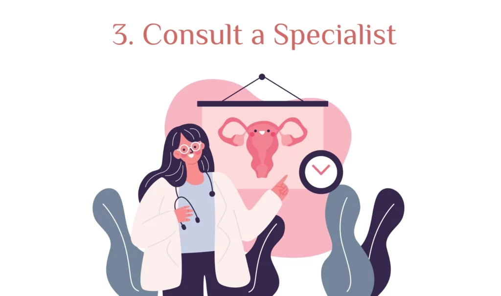 Consult a specialist