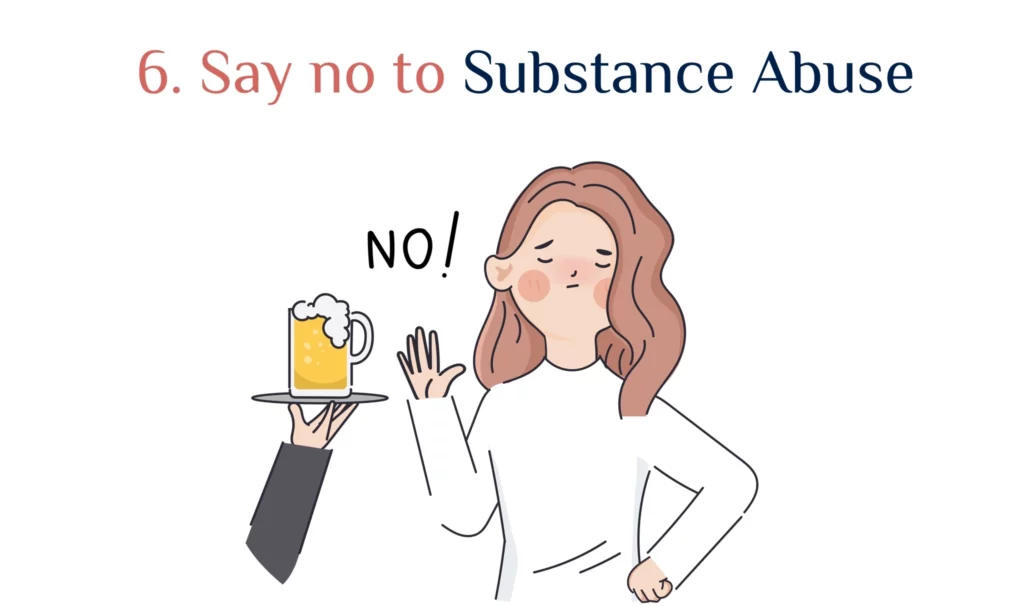 Say no to substance abuse